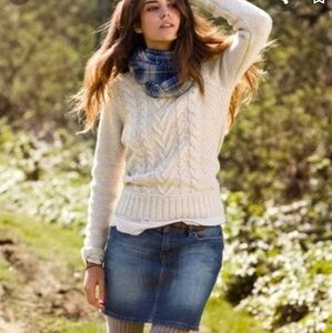 Ann Taylor Denim Skirt (mini) Women's Size 4 EUC